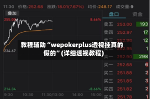 教程辅助“wepokerplus透视挂真的假的”(详细透视教程)