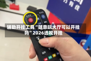 辅助开挂工具“随意玩大厅可以开挂吗”2026透视开挂