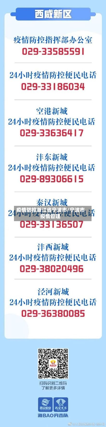 疫情防控浙江省宁波市/宁波市疫情管理-第1张图片