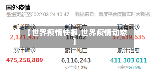 【世界疫情快报,世界疫情动态】-第2张图片