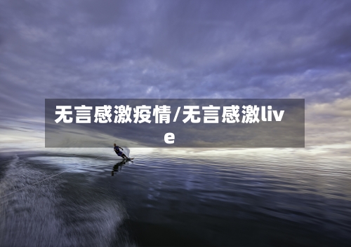 无言感激疫情/无言感激live-第1张图片