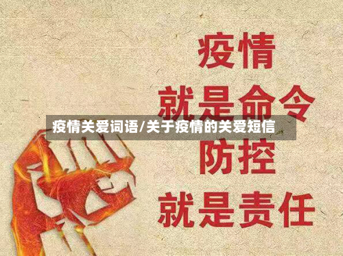 疫情关爱词语/关于疫情的关爱短信-第2张图片