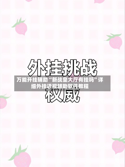 万能开挂辅助“新战皇大厅有挂吗”详细外挂透视辅助软件教程-第2张图片