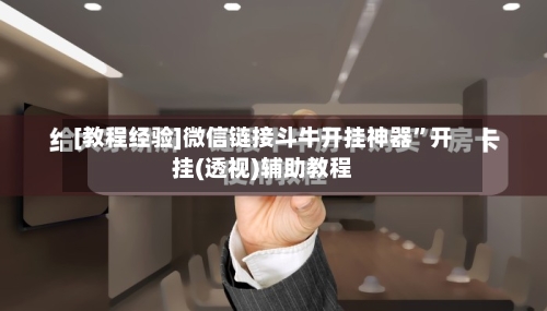 [教程经验]微信链接斗牛开挂神器”开挂(透视)辅助教程-第3张图片