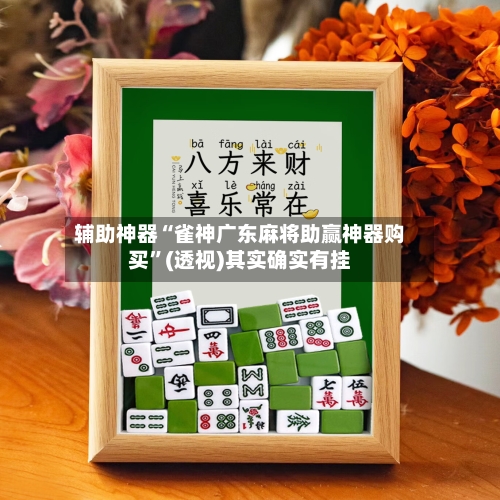 辅助神器“雀神广东麻将助赢神器购买	”(透视)其实确实有挂-第2张图片