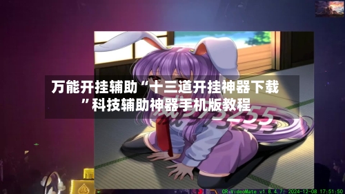 万能开挂辅助“十三道开挂神器下载”科技辅助神器手机版教程-第3张图片