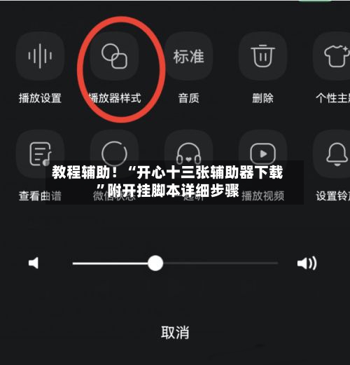 教程辅助！“开心十三张辅助器下载”附开挂脚本详细步骤-第2张图片