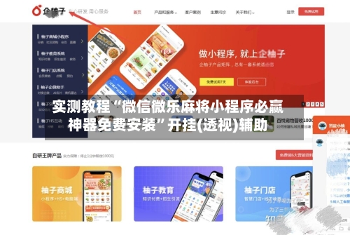 实测教程“微信微乐麻将小程序必赢神器免费安装	”开挂(透视)辅助-第2张图片