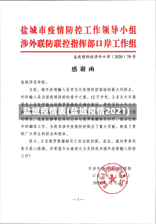 盐城疫情表(盐城疫情2021)-第1张图片