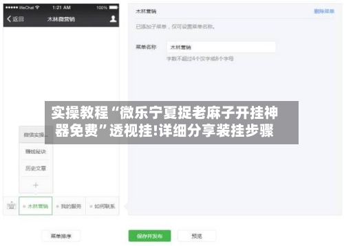 实操教程“微乐宁夏捉老麻子开挂神器免费	”透视挂!详细分享装挂步骤-第1张图片