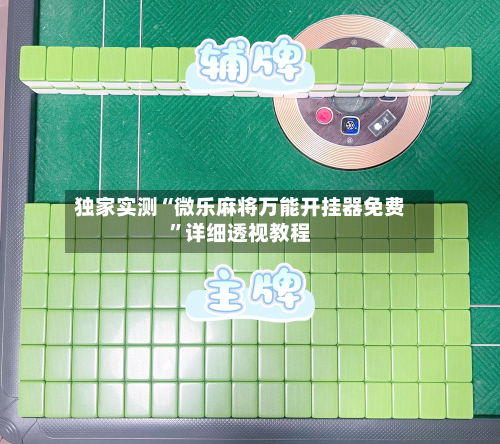 独家实测“微乐麻将万能开挂器免费”详细透视教程-第1张图片