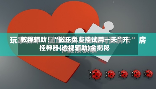 教程辅助！“微乐免费挂试用一天”开挂神器{透视辅助}全揭秘-第1张图片