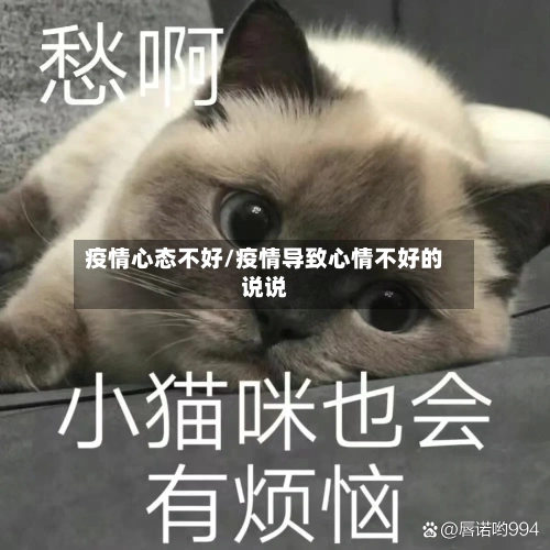 疫情心态不好/疫情导致心情不好的说说-第3张图片