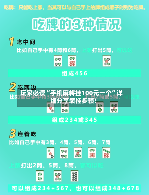 玩家必读“手机麻将挂100元一个”详细分享装挂步骤!-第2张图片